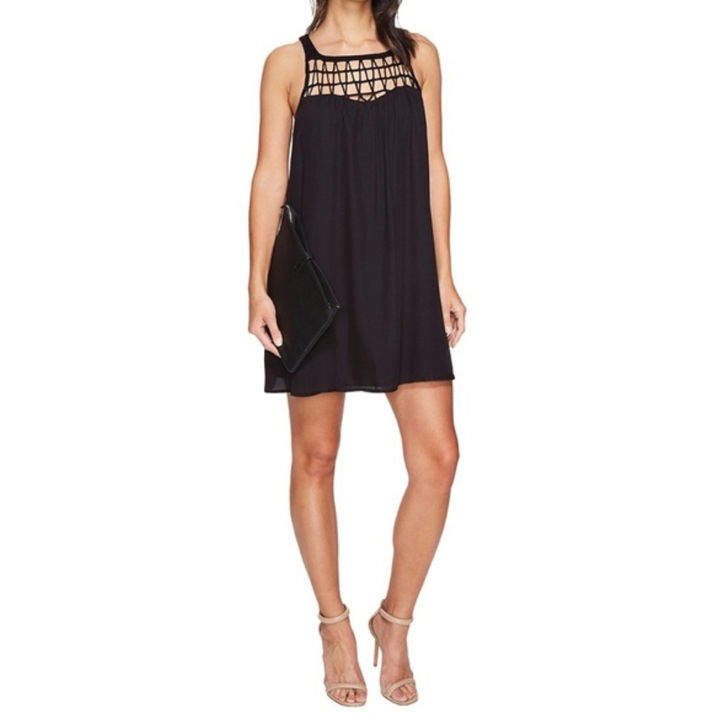 NWOT- BB Dakota BB Dakota Astor Crochet Yoke SunDress